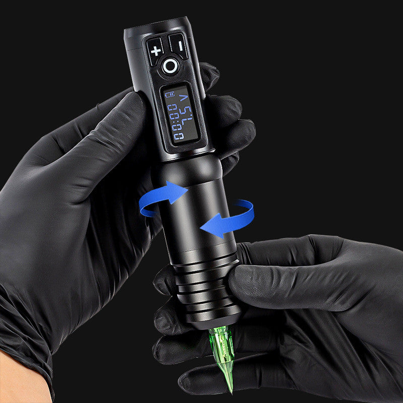 Lightning Wireless Charging Tattoo Pen with LCD Display – Duvencioglu