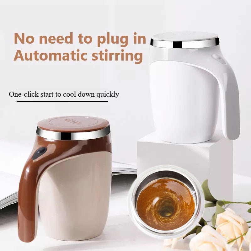 Rechargeable Automatic Stirring Mug - Electric Magnetic Coffee Cup
