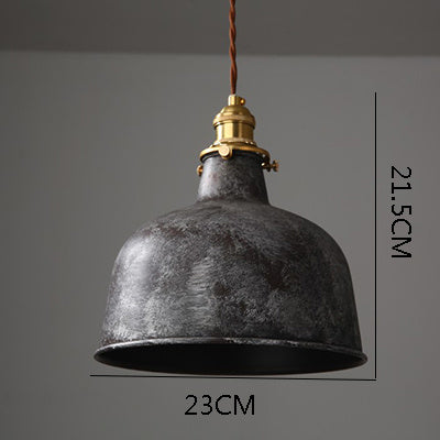 Cafe Simple Modern Pendant Light - Copper & Iron Living Room Lamp – Duvencioglu