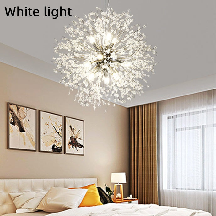 Dandelion Crystal Chandelier - Light Luxury Ceiling Lamp – Duvencioglu