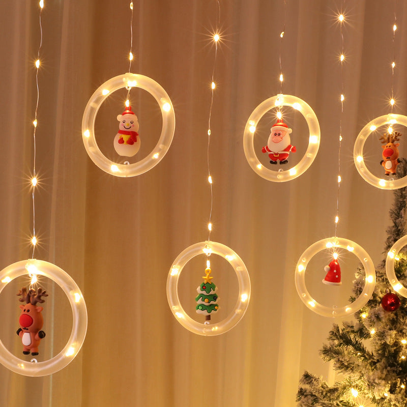LED Christmas Window Lights - Warm White USB Powered String Lights – Duvencioglu