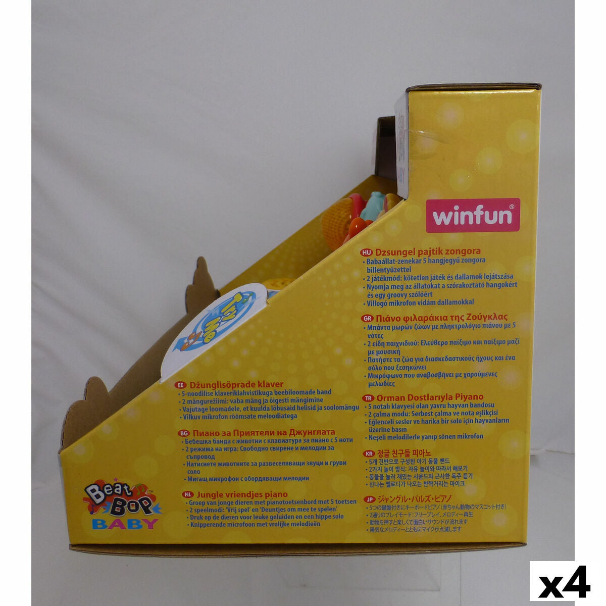 Winfun Toy Piano (4-Pack) - Musical Instrument with Lights and Sound – Duvencioglu