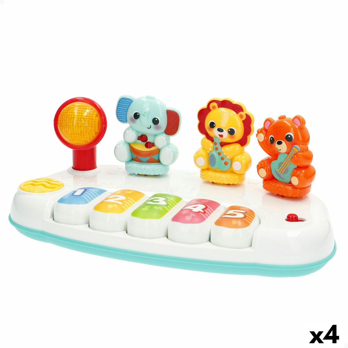 Winfun Toy Piano (4-Pack) - Musical Instrument with Lights and Sound – Duvencioglu