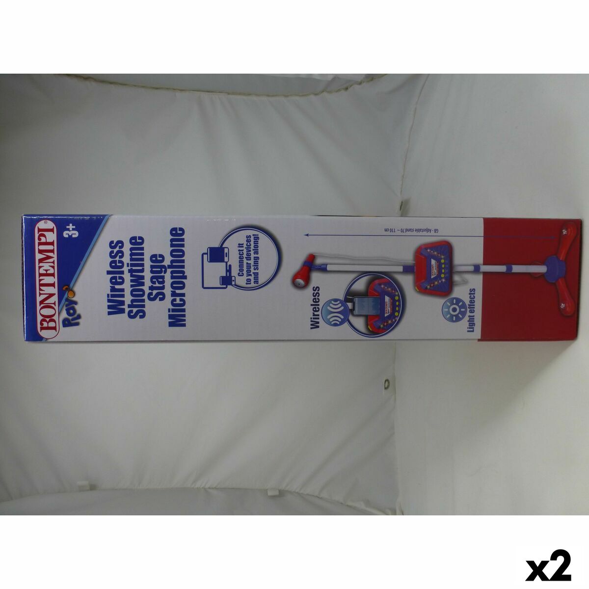 Bontempi Musical Toy (2-Pack) - Large Plastic Instrument with Lights and Sound – Duvencioglu