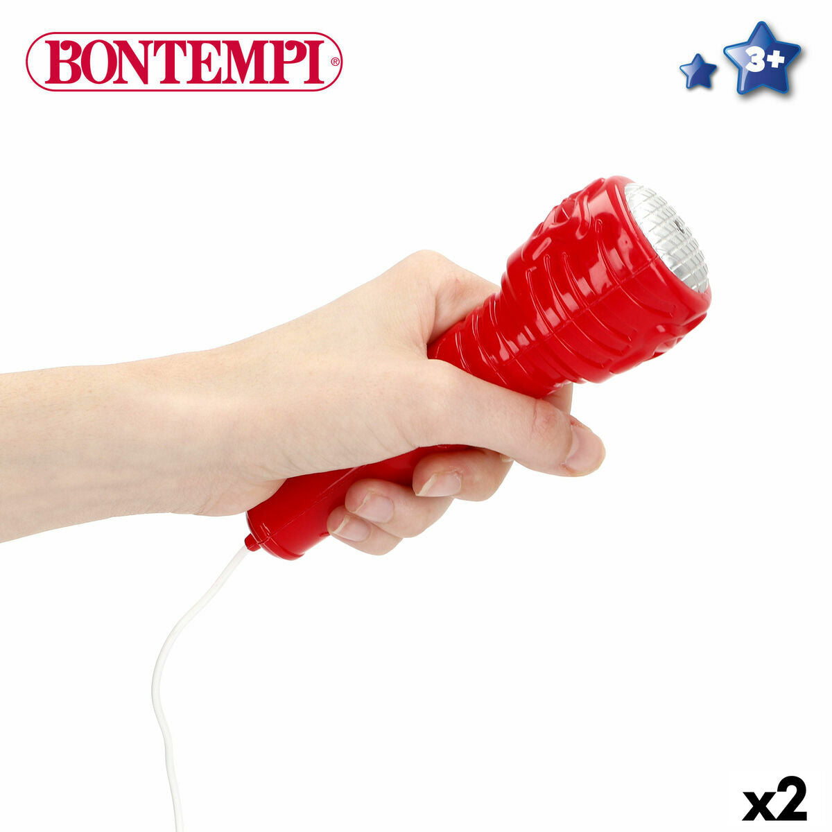 Bontempi Musical Toy (2-Pack) - Large Plastic Instrument with Lights and Sound – Duvencioglu
