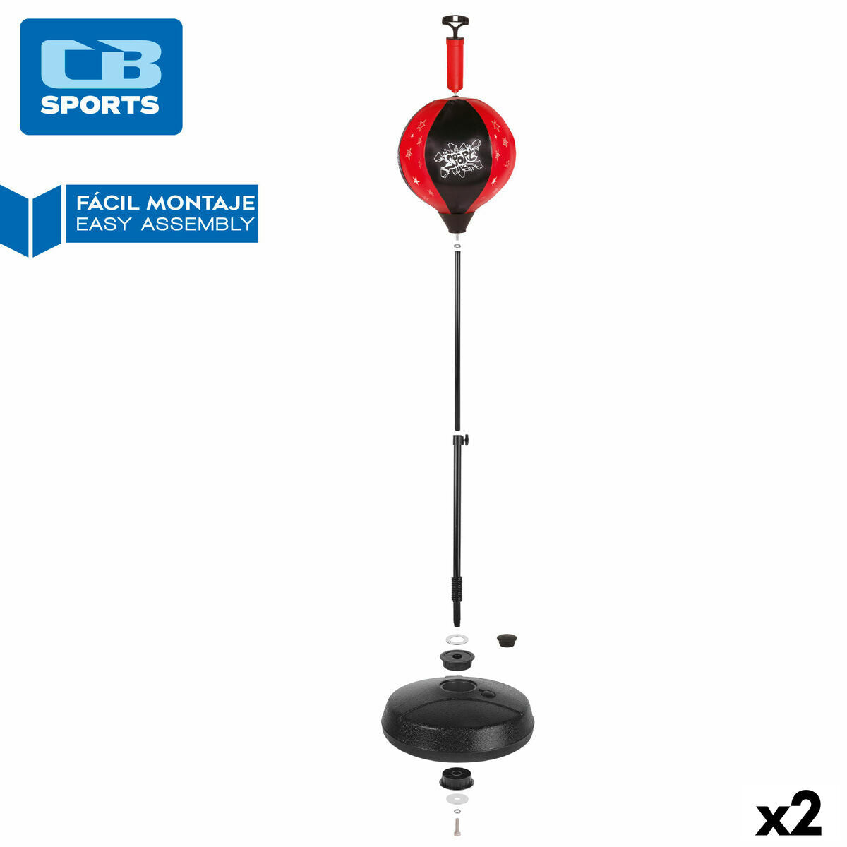 Children's Inflatable Boxing Punchbag with Stand Colorbaby – Duvencioglu