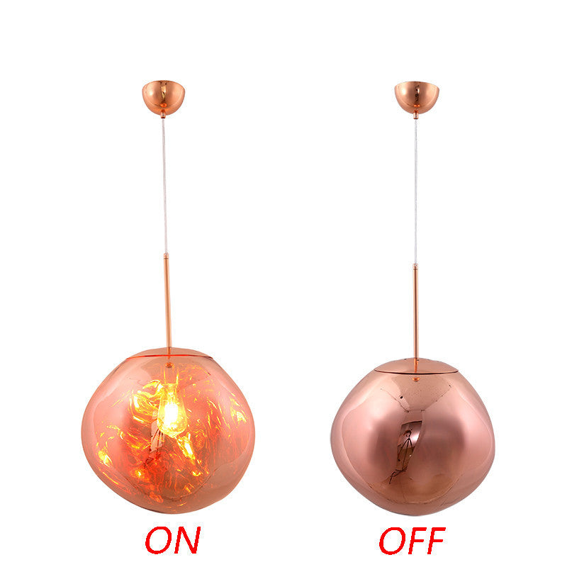 Postmodern Lava Crystal Chandelier – Irregular LED Pendant (150–300 mm) – Duvencioglu