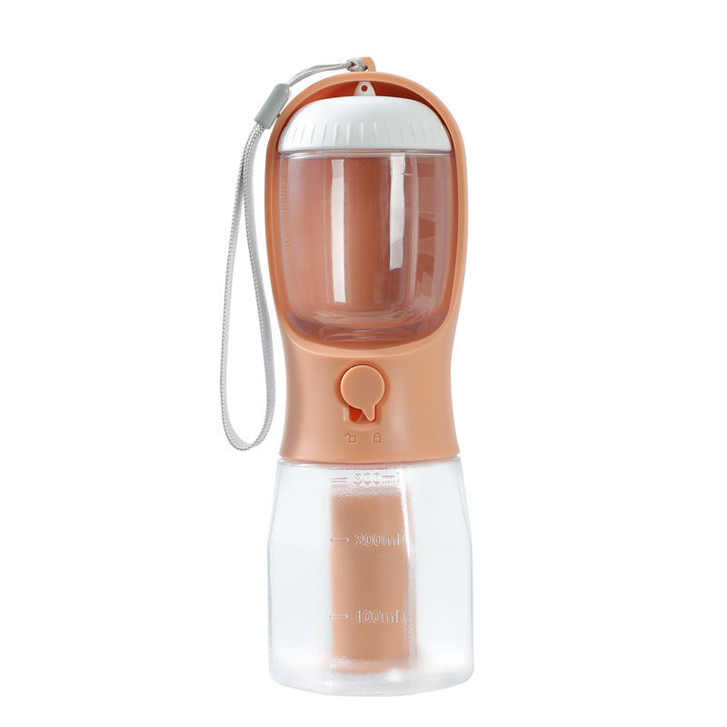 3-in-1 Portable Dog Water Bottle - Food, Water & Poop Bag Dispenser – Duvencioglu