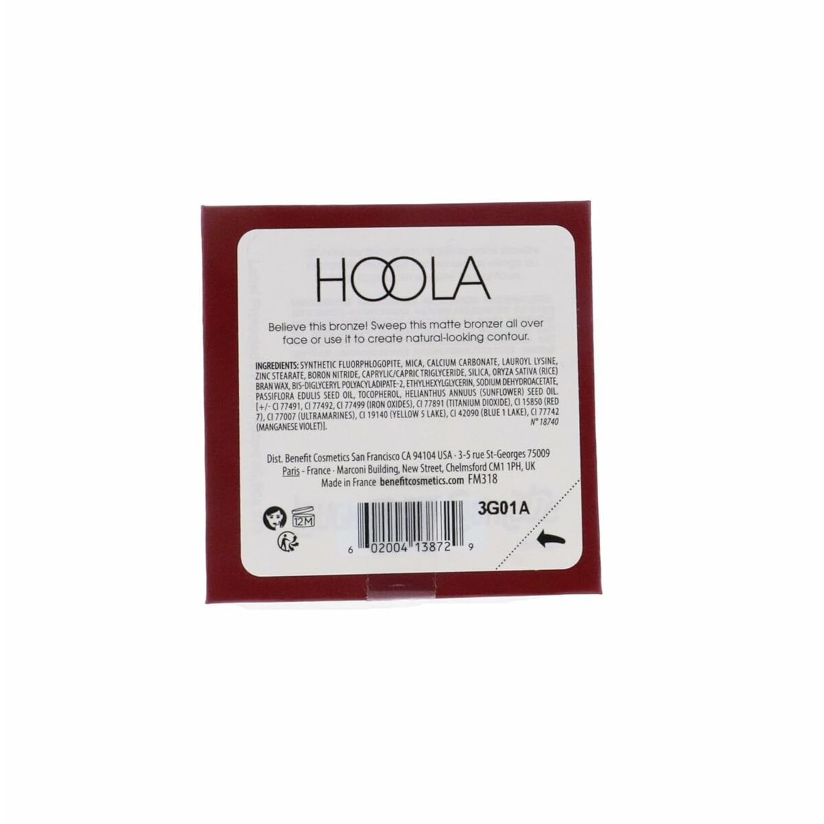Bronzing Powder Benefit HOOLA 8 g – Duvencioglu