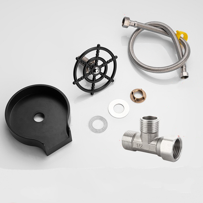 High-Pressure Bar Counter Cup Washer - Automatic Faucet & Sink Rinser