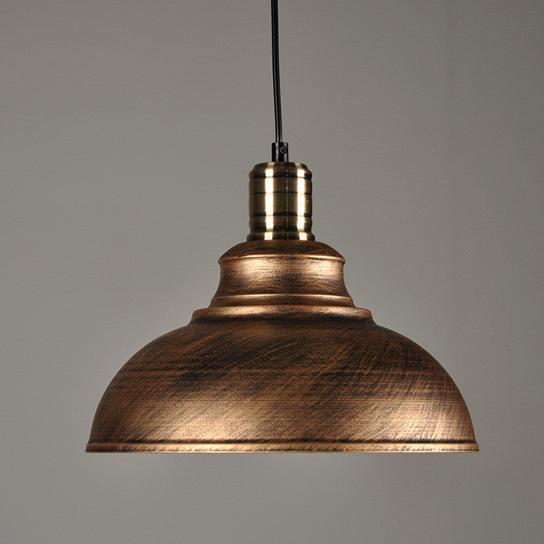 Industrial Farmhouse Barn Pendant Light - Metal Hanging Fixture – Duvencioglu