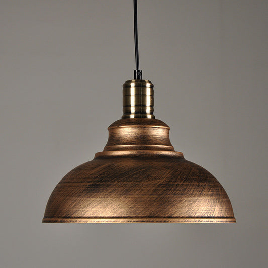 Industrial Farmhouse Barn Pendant Light - Metal Hanging Fixture – Duvencioglu