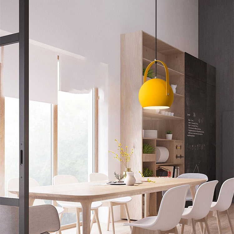 Nordic Minimalist Aluminum Chandelier – E27 Pendant (20×27 cm & 25×35 cm) – Duvencioglu