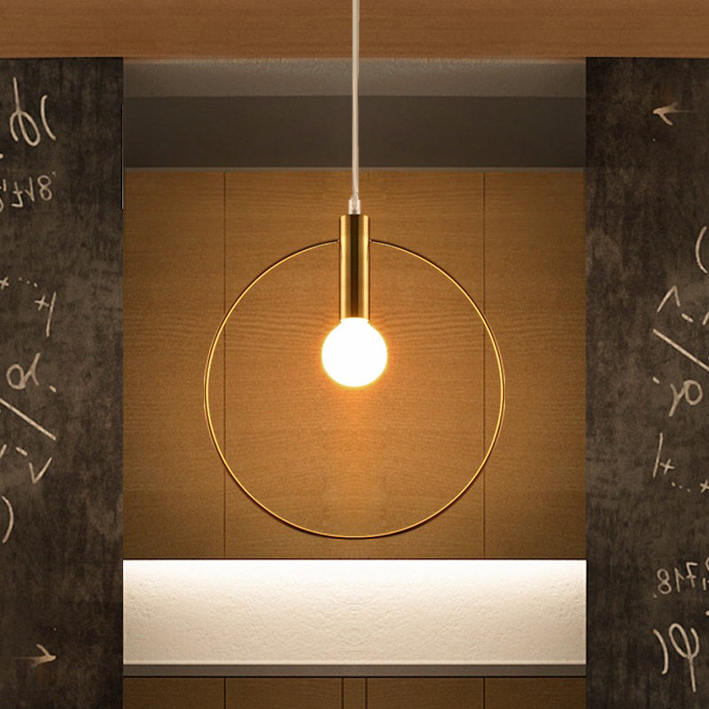 Post-Modern Wrought-Iron Chandelier – Ø 200 mm & Ø 280 mm Pendant – Duvencioglu