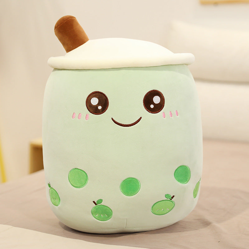 The Original Kawaii Boba Tea Plush Pillow | Super Soft Bubble Tea Cuddle Companion