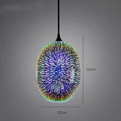 Creative Glass Art Chandelier - Modern & Simple Pendant Light – Duvencioglu