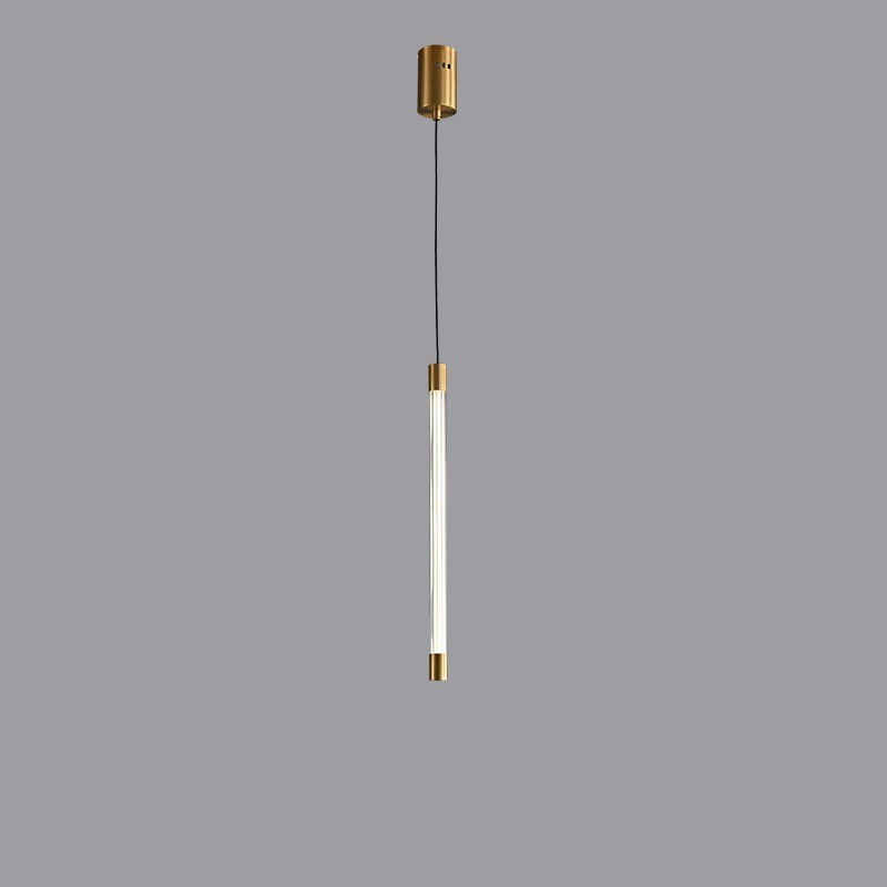 All-Copper LED Staircase Chandelier – Ø800 mm × H250 cm Pendant – Duvencioglu