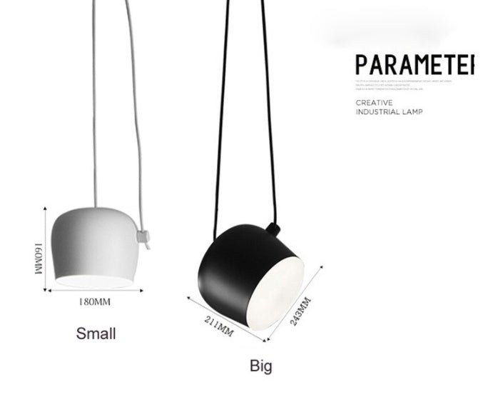 Modern Minimalist Aluminum Snare Chandelier – Customizable Pendant – Duvencioglu