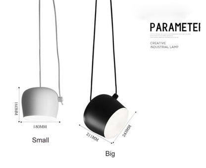 Modern Minimalist Aluminum Snare Chandelier – Customizable Pendant – Duvencioglu