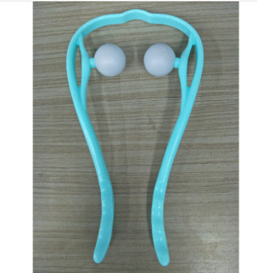 6-Roller Manual Neck Massager - Deep Tissue Relief Tool with Natural Jade Scraper – Duvencioglu