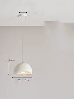 Nordic Cloud LED Chandelier – Micro-Cement & Resin Pendant Light – Duvencioglu