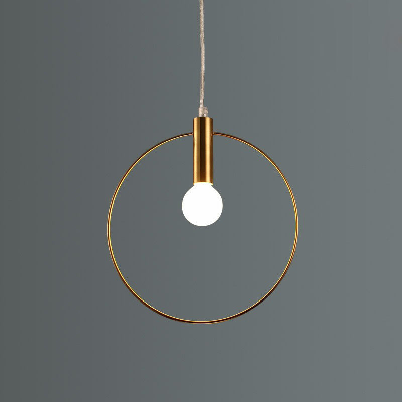 Post-Modern Wrought-Iron Chandelier – Ø 200 mm & Ø 280 mm Pendant – Duvencioglu