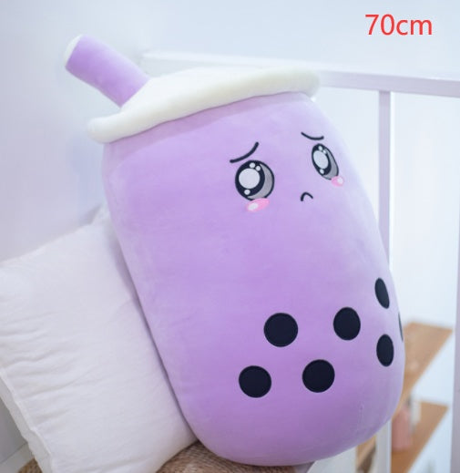 The Original Kawaii Boba Tea Plush Pillow | Super Soft Bubble Tea Cuddle Companion