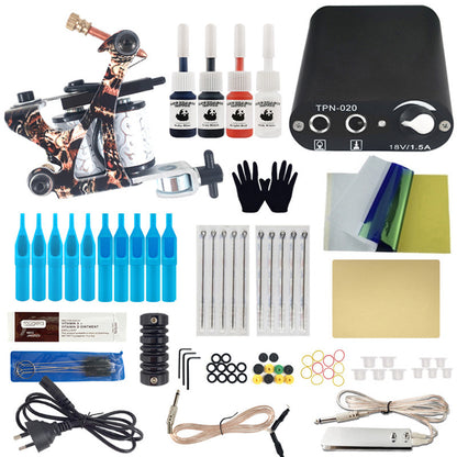 Complete Beginner Tattoo Machine Set - All-in-One Professional Kit – Duvencioglu