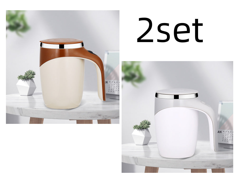Rechargeable Automatic Stirring Mug - Electric Magnetic Coffee Cup