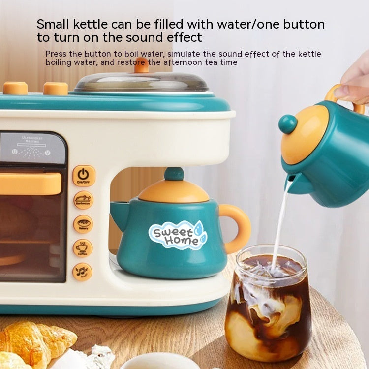 Simulation Breakfast Machine Kitchen Toy Set - Interactive Pretend Play