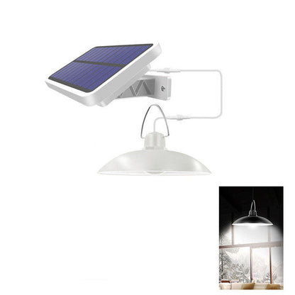 16-LED Solar Chandelier – IP65 Waterproof Warm/White LED Pendant – Duvencioglu