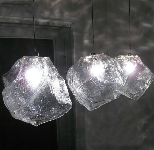 Creative Glass G4 Chandelier Table Lamp – Natural Lighting for Dining & Bedroom – Duvencioglu