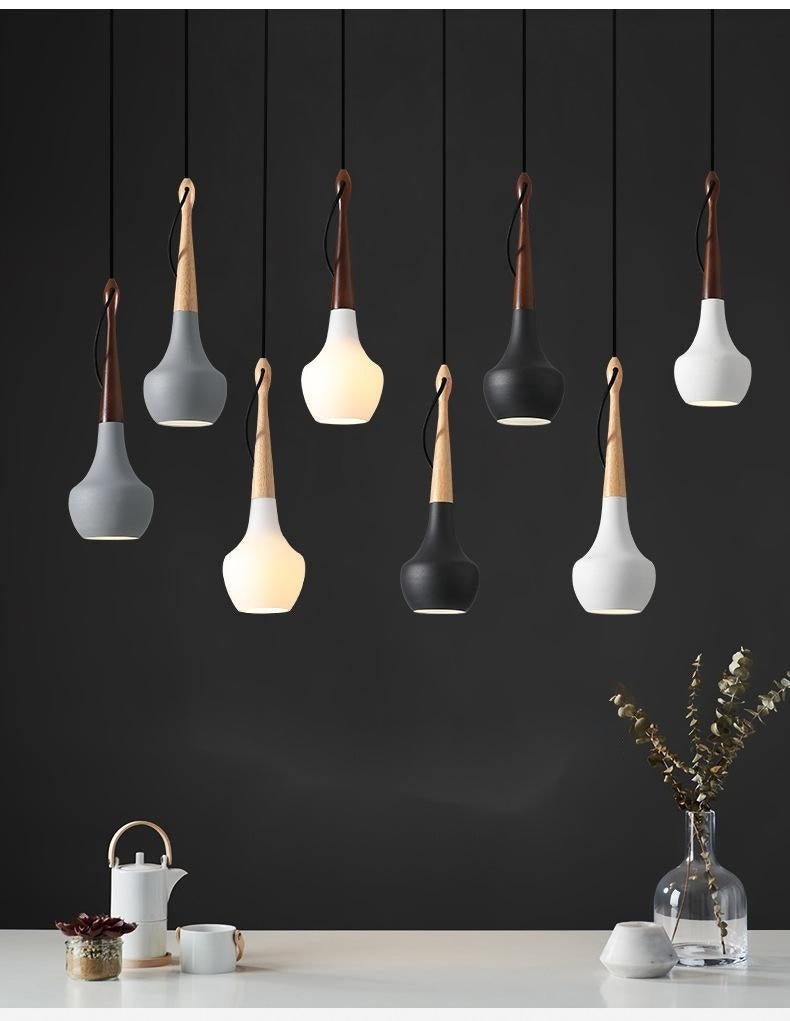 Postmodern Minimalist LED Dining Chandelier – 110×350 mm Pendant – Duvencioglu