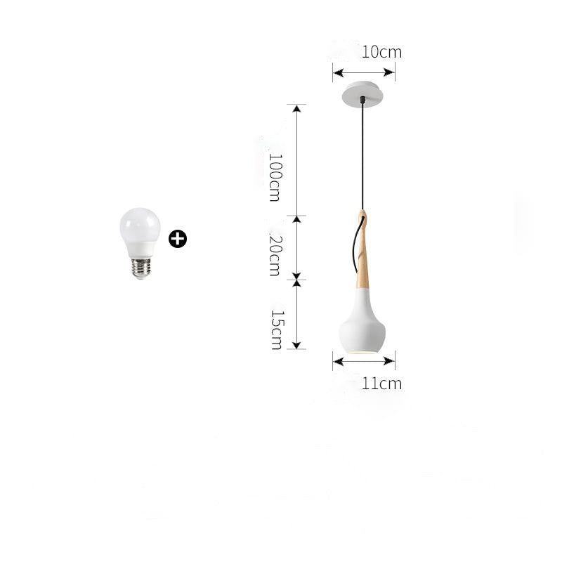 Postmodern Minimalist LED Dining Chandelier – 110×350 mm Pendant – Duvencioglu