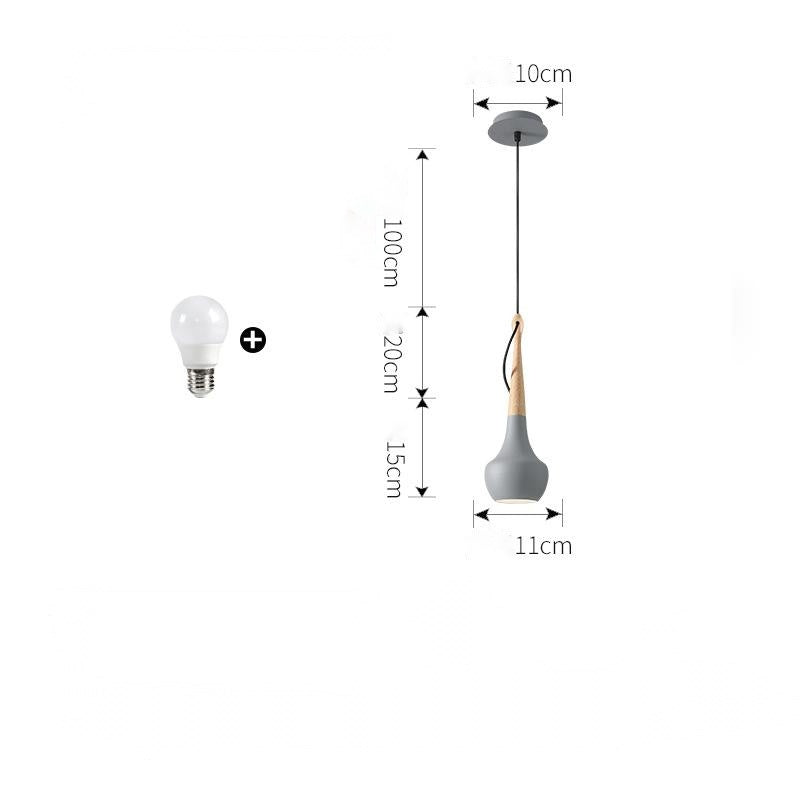 Postmodern Minimalist LED Dining Chandelier – 110×350 mm Pendant – Duvencioglu