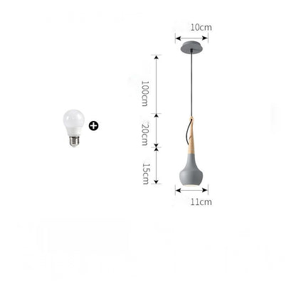 Postmodern Minimalist LED Dining Chandelier – 110×350 mm Pendant – Duvencioglu