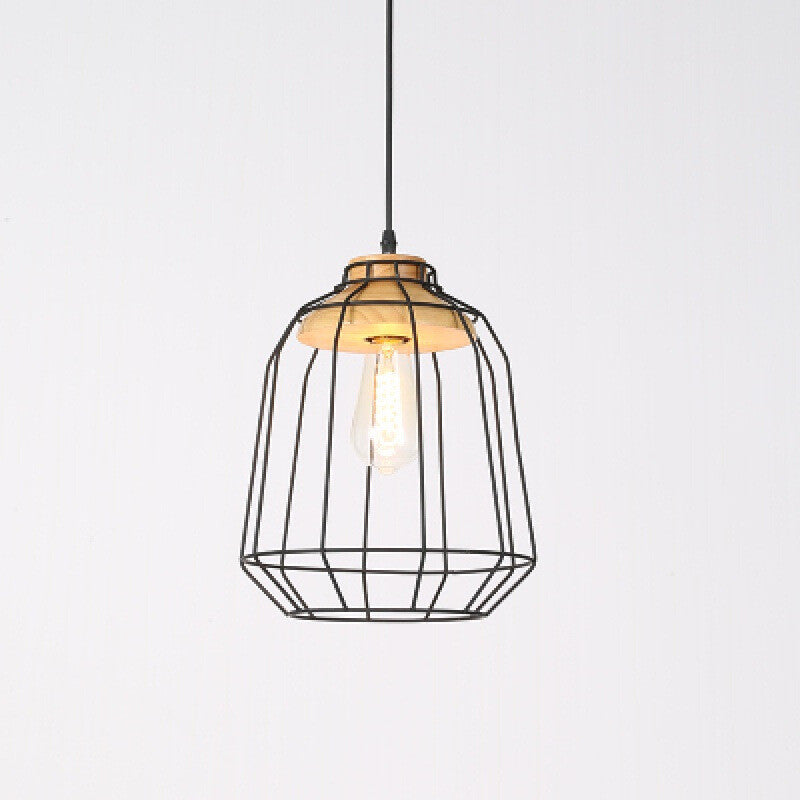 Pastoral Iron “Flora” LED Chandelier – Creative Plant-Inspired Pendant – Duvencioglu