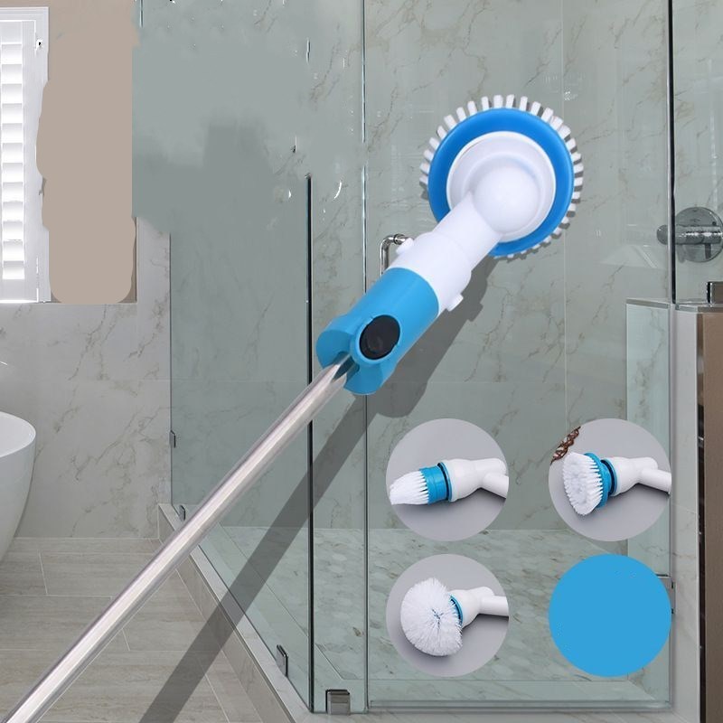 Long Handle Retractable Cleaning Brush - For Floors, Tiles & Bathtubs – Duvencioglu