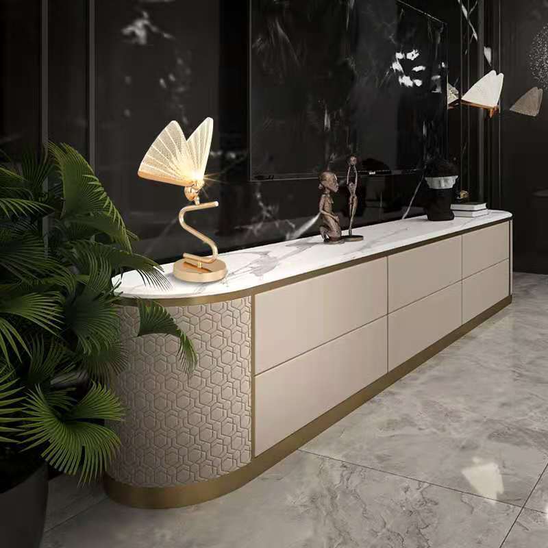Modern Butterfly LED Chandelier – Acrylic & Aluminum Pendant Light – Duvencioglu