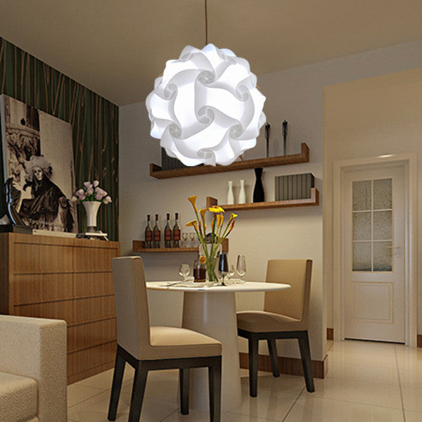 Modern Minimalist Resin LED Chandelier – 25–40 cm Single-Head Pendant – Duvencioglu