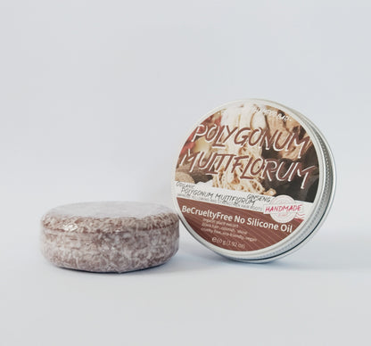 Natural Hair Darkening Polygonum & Ginseng Shampoo Bar | Fights Gray Hair & Controls Oil-Duvencioglu