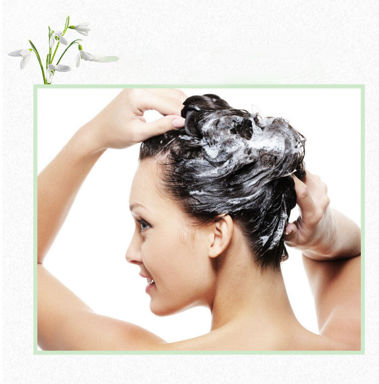 Natural Hair Darkening Polygonum & Ginseng Shampoo Bar | Fights Gray Hair & Controls Oil-Duvencioglu