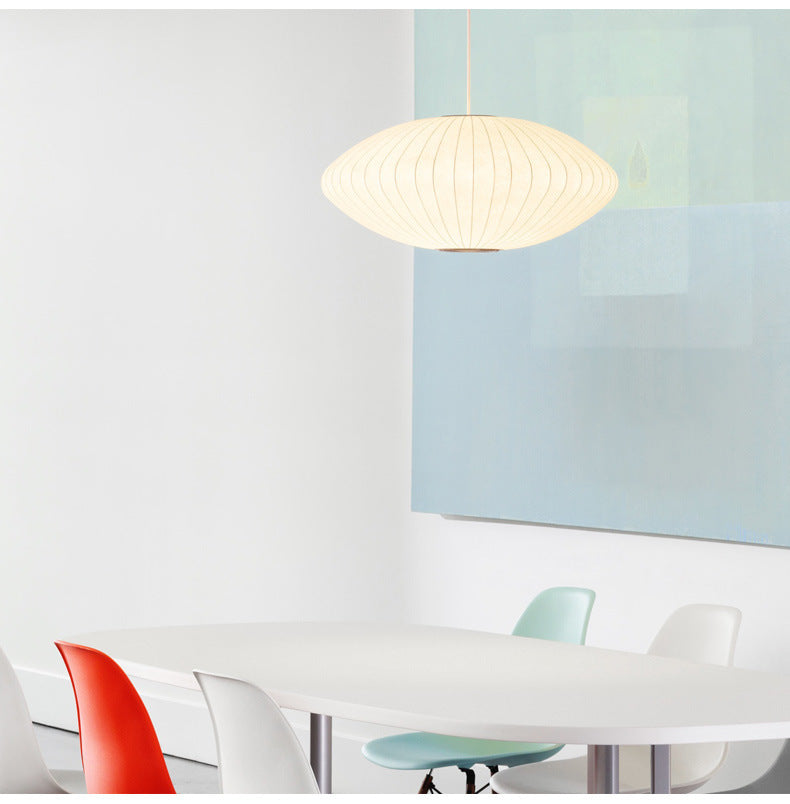 Minimalist Round Ball LED Chandelier – Single-Head Pendant – Duvencioglu