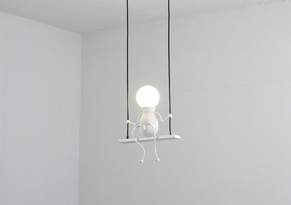 Nordic Wrought-Iron LED Chandelier – 6-Light Minimalist Pendant – Duvencioglu