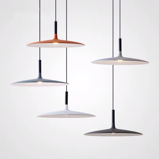 Nordic UFO LED Chandelier – Luxury Aluminum Pendant – Duvencioglu
