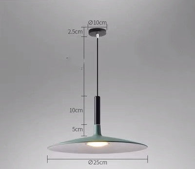 Nordic UFO LED Chandelier – Luxury Aluminum Pendant – Duvencioglu