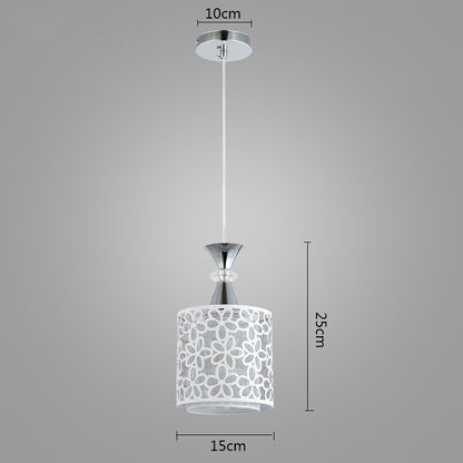 Nordic Minimalist Single-Head Iron LED Chandelier – Small Pendant – Duvencioglu