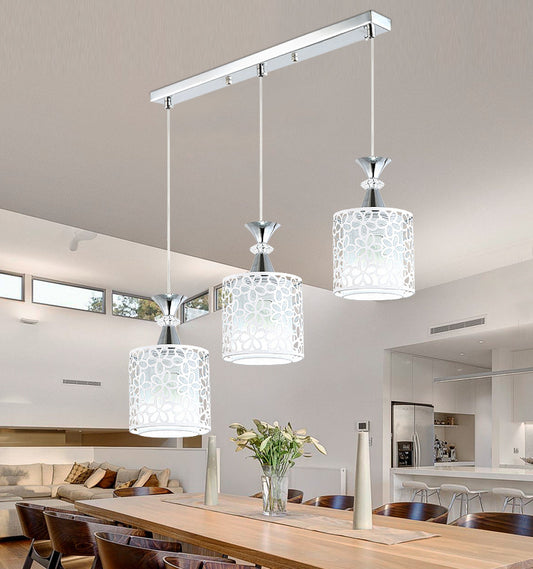 Nordic Minimalist Single-Head Iron LED Chandelier – Small Pendant – Duvencioglu