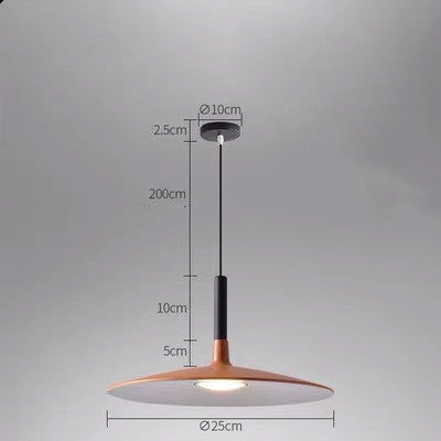 Nordic UFO LED Chandelier – Luxury Aluminum Pendant – Duvencioglu