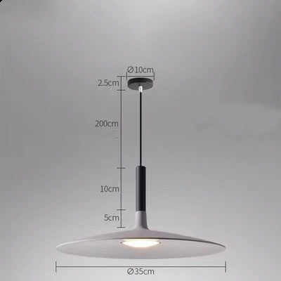 Nordic UFO LED Chandelier – Luxury Aluminum Pendant – Duvencioglu